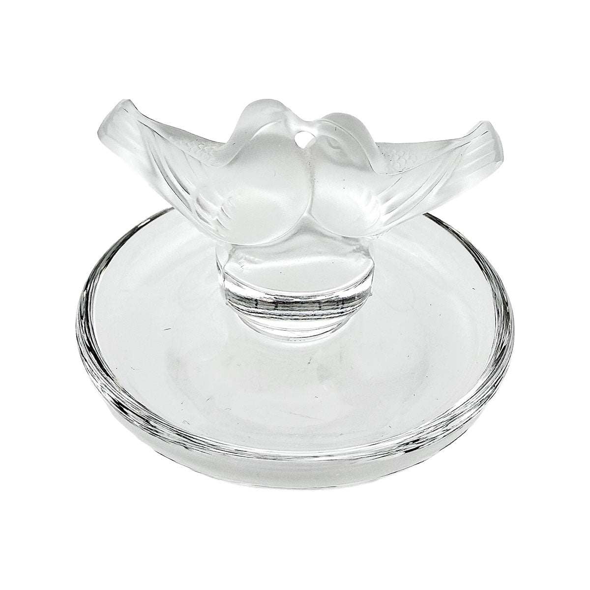 Lalique Ring Dish "Deux Colombes"