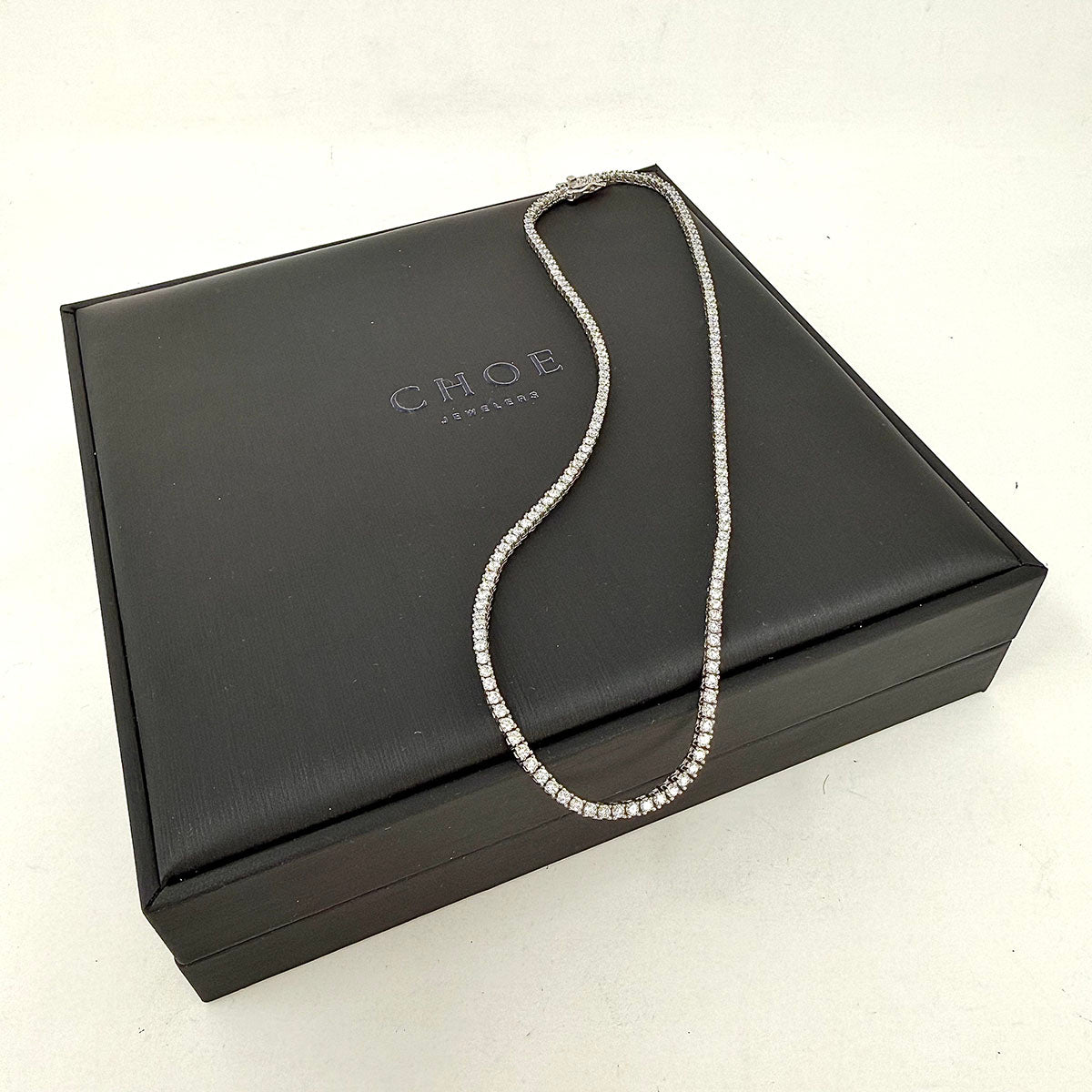 Choe Lab Grown Diamond Tennis Necklace