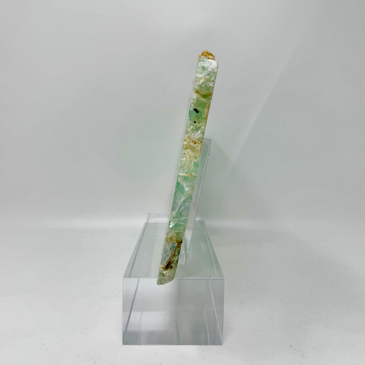 Fluorite on Lucite Sculpture