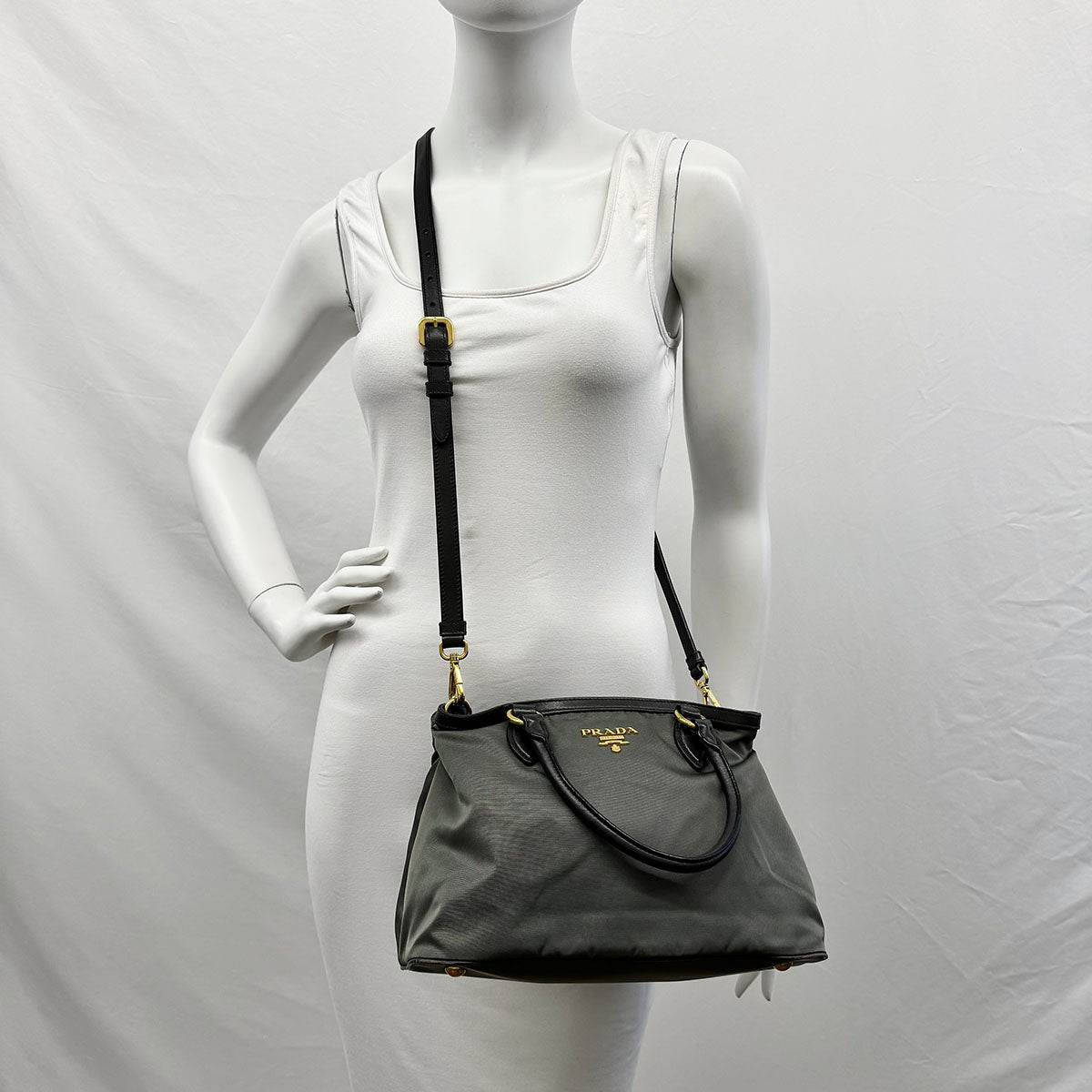 Prada Nylon Tote Bag