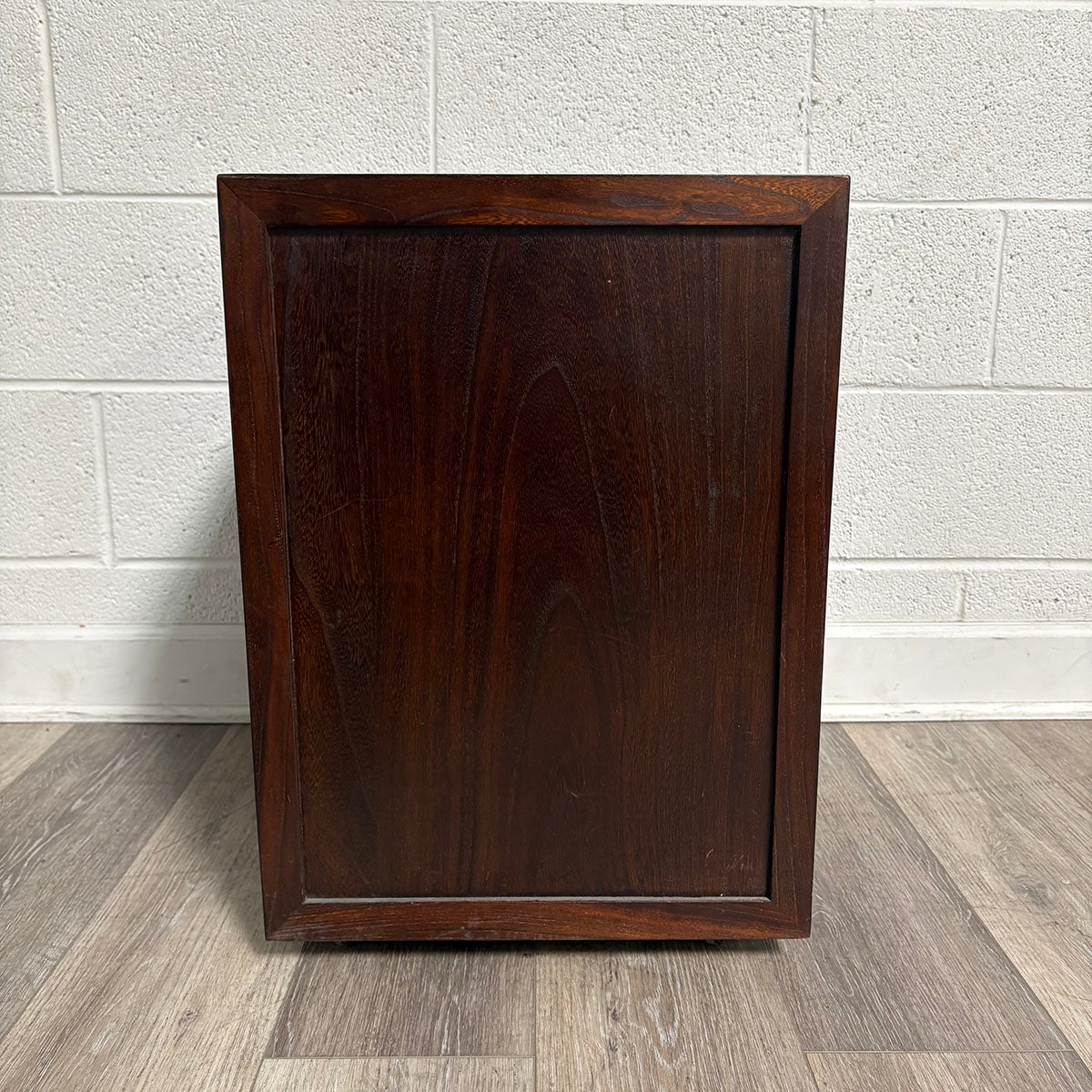 Wood 2-Drawer End Table