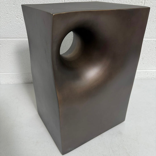"Fried Egg" Pedestal Stand/Small Table