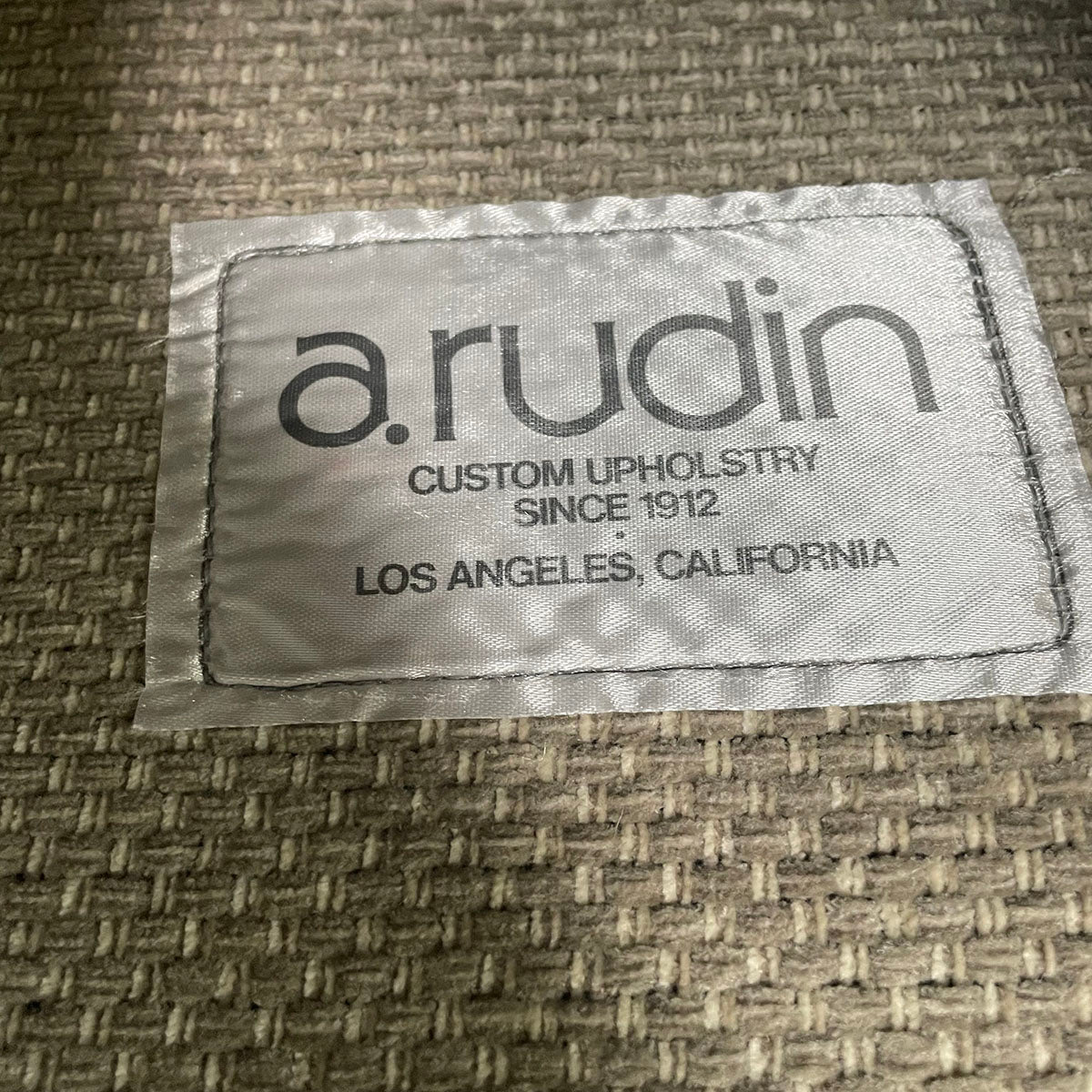 A Rudin Tan Club Chair