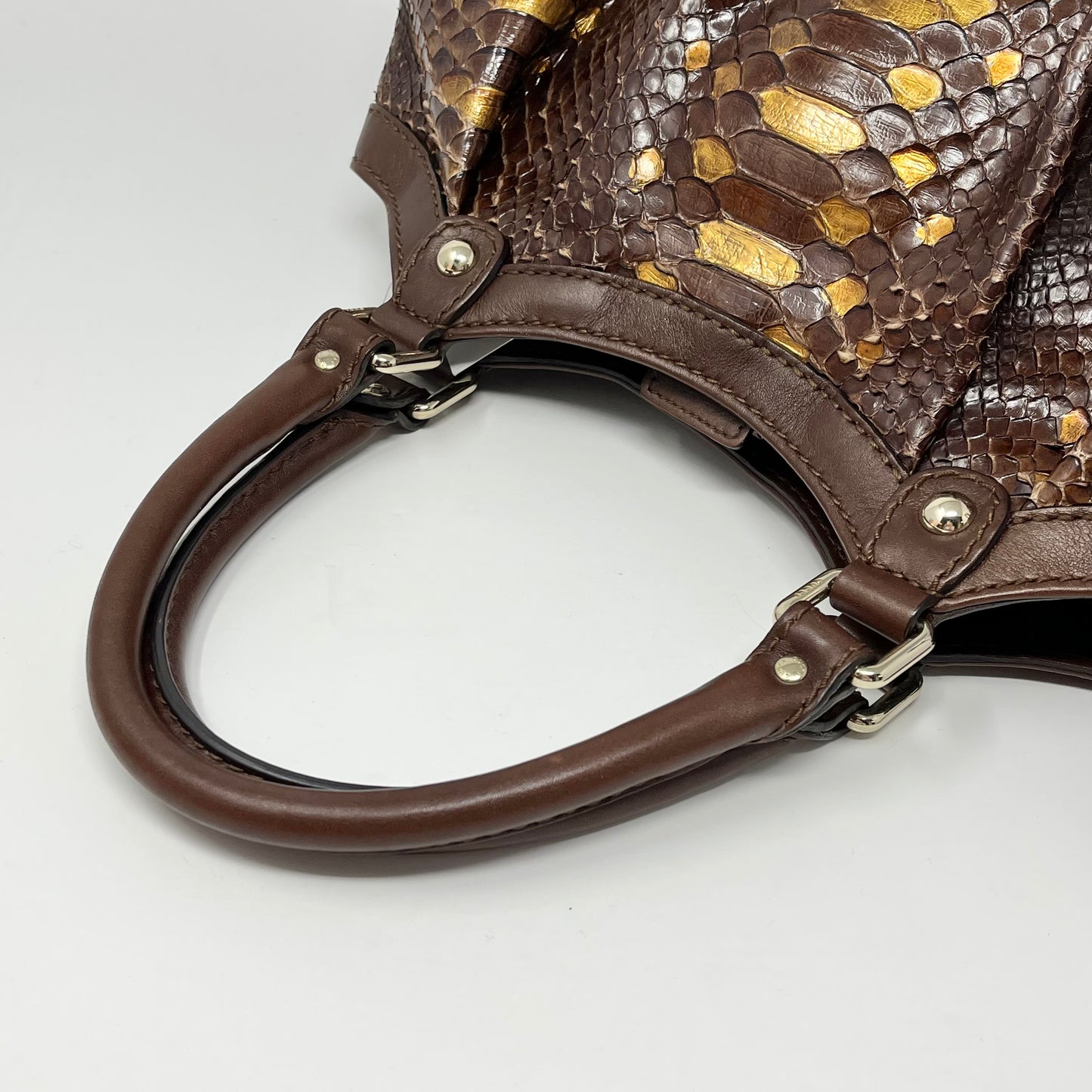 Gucci Python Tote