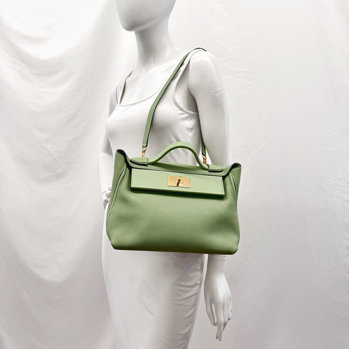 Hermes 24/24 29 Bicolor Clemence Bag
