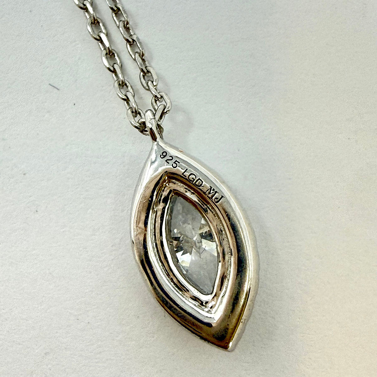 Lab Diamond Pendant Necklace