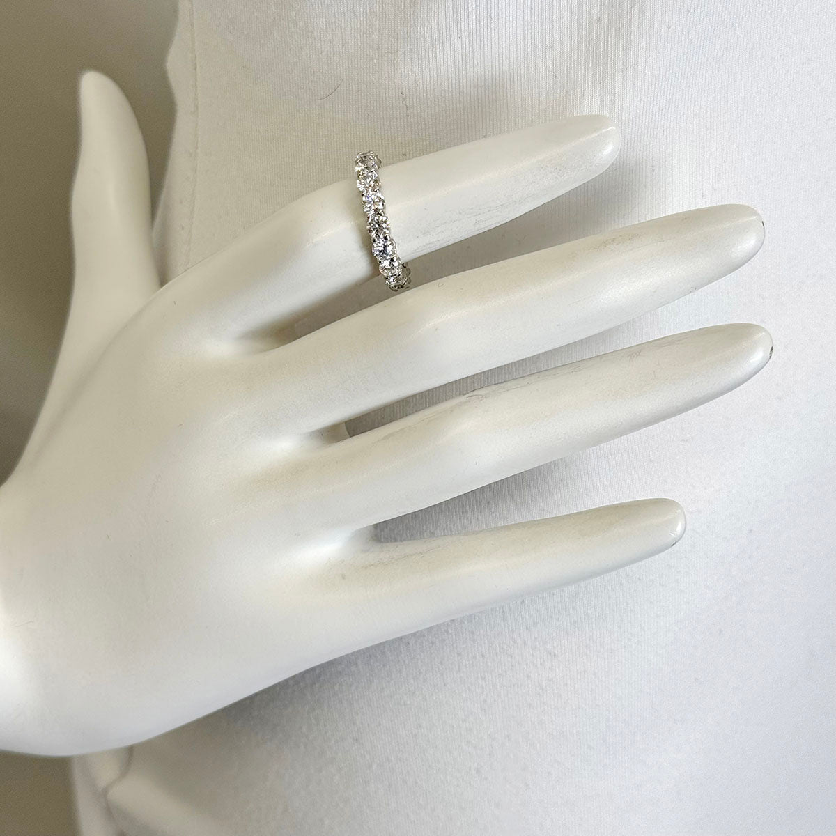 Platinum Diamond Eternity Band