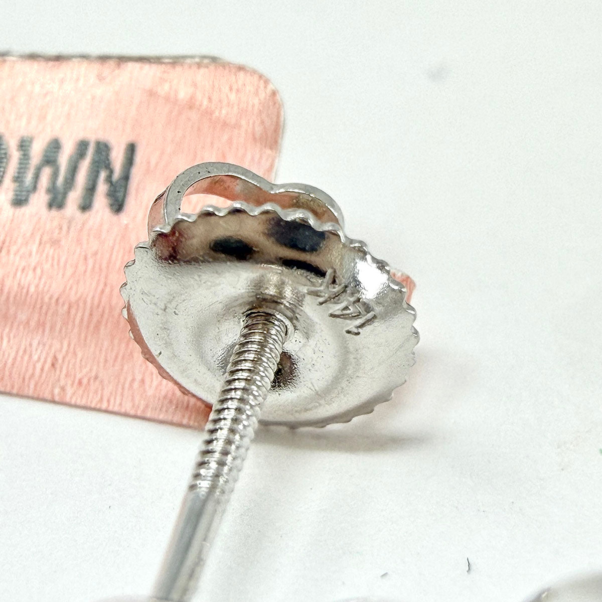 14K White Gold 9 Drop Lab Grown Diamond Earrings