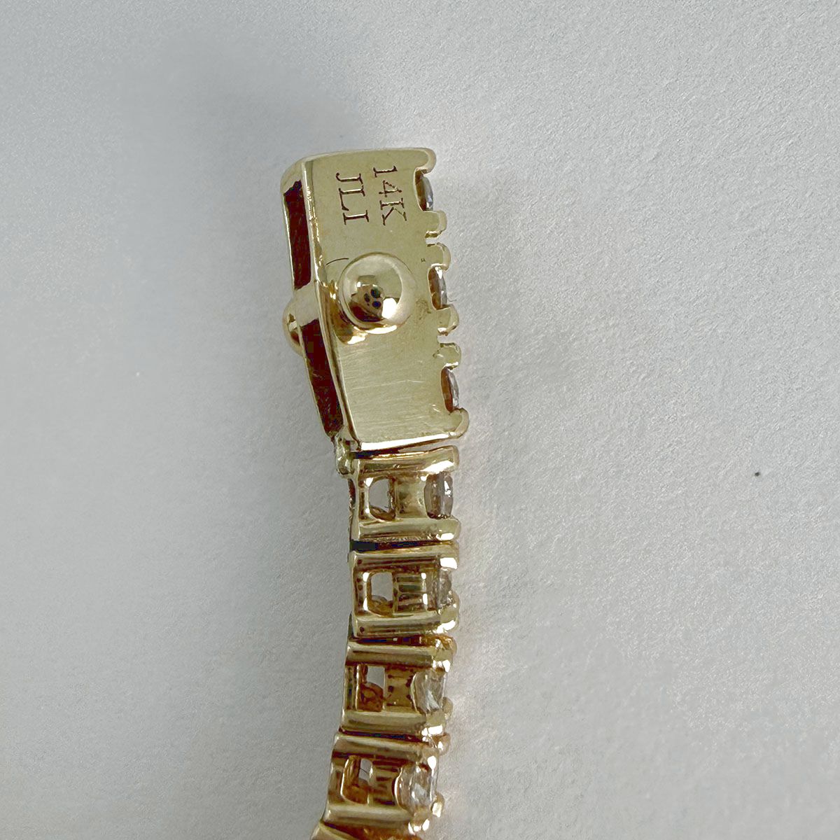 14K Gold Diamond Tennis Bracelet