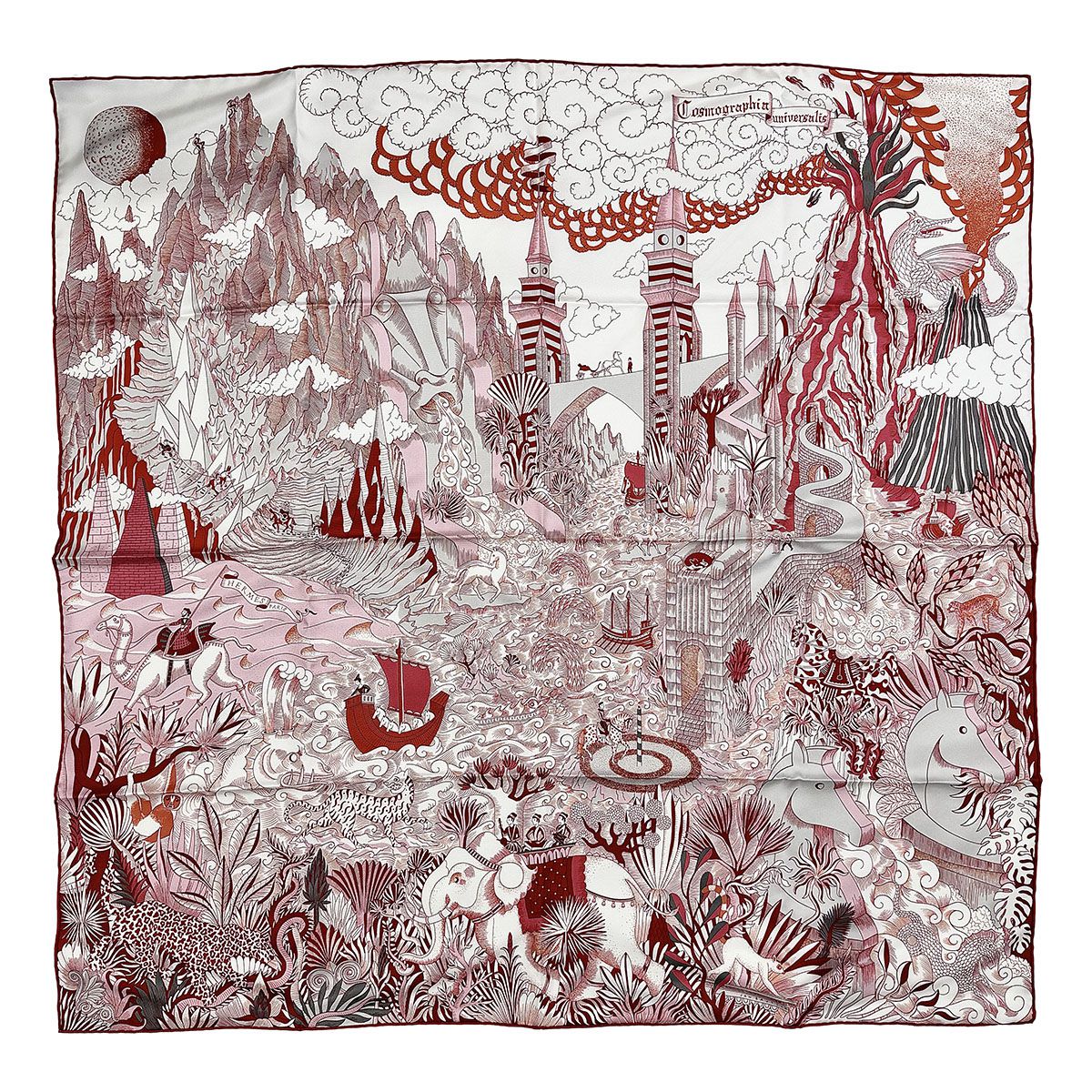 Hermes "Cosmographia Universalis" Scarf