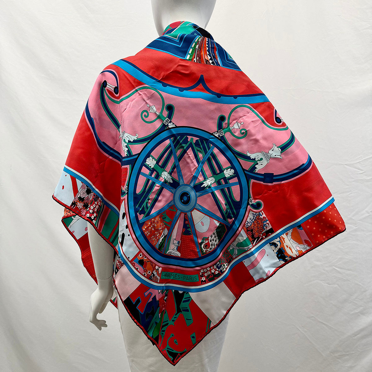 Hermes "Washington Carriage" Shawl