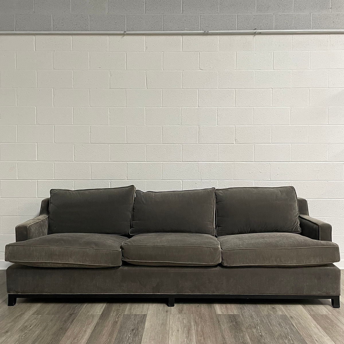 3 Seat Gray Sofa