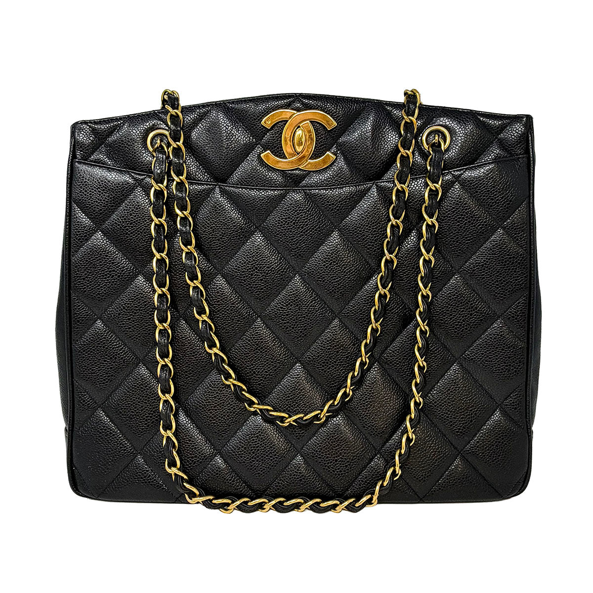 Chanel Vintage Caviar Tote