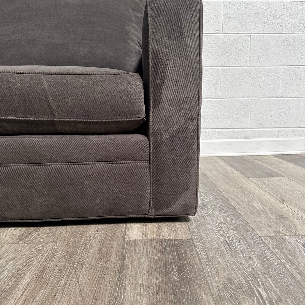Room & Board Dark Brown Sofa