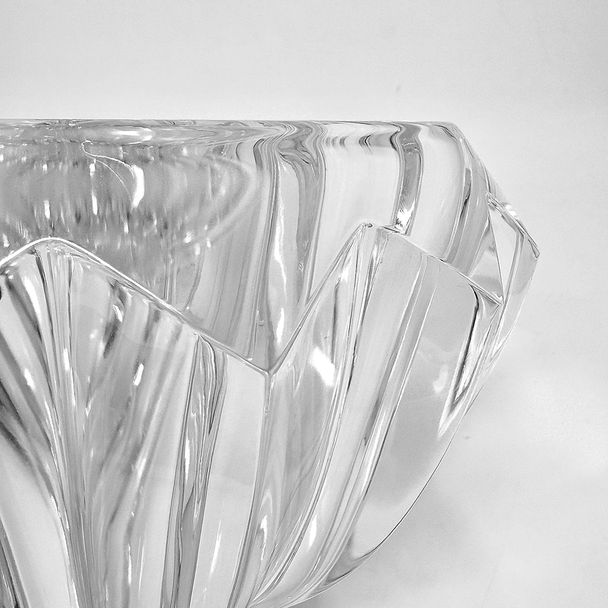 Large Orrefors Crystal Bowl (w small flea bites) 9"
