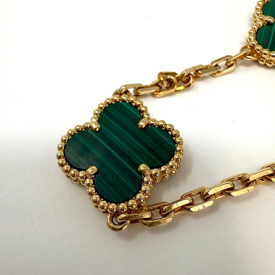 Van Cleef & Arpels Vintage Alhambra 5 Motif Bracelet
