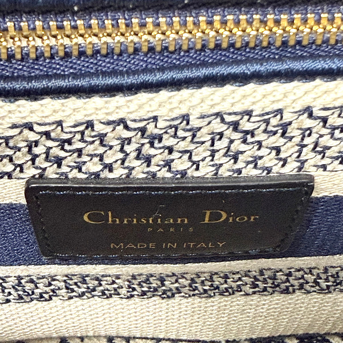 Christian Dior Medium Lady D-Lite Top Handle Bag