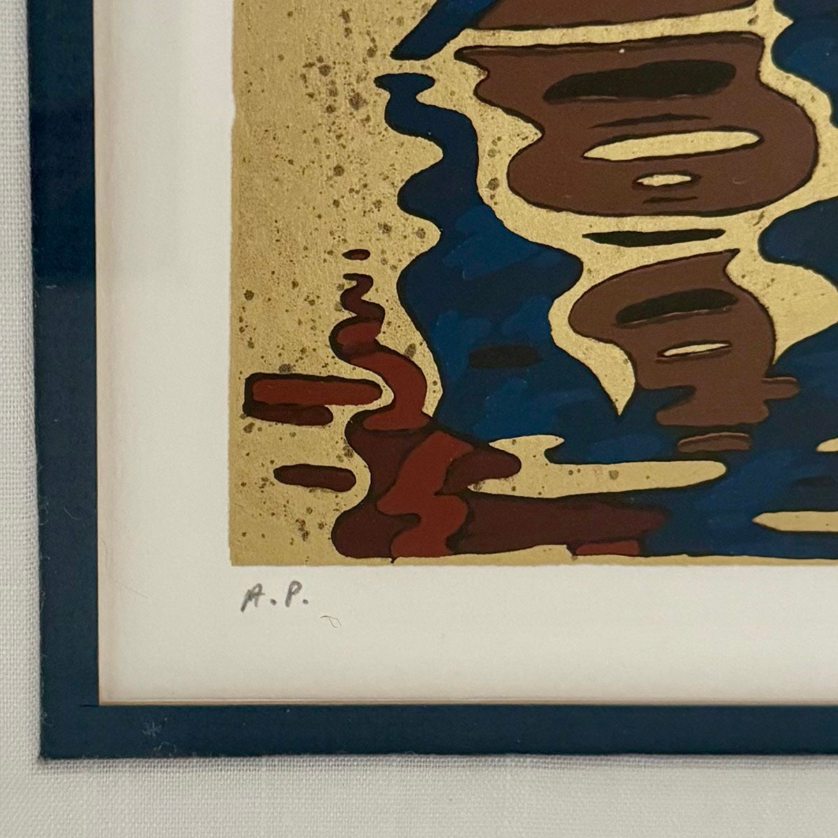 "Moses in a Basket" Lithograph Signed AP