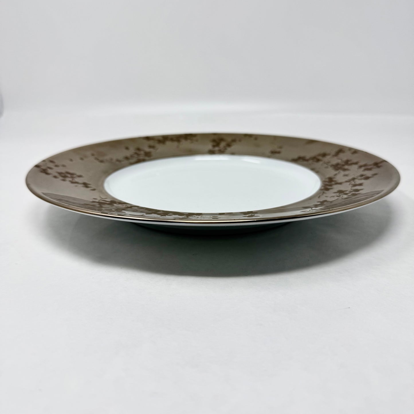 9 PC Jaune De Chrome " Big Bang Bronze"  Dinner plate