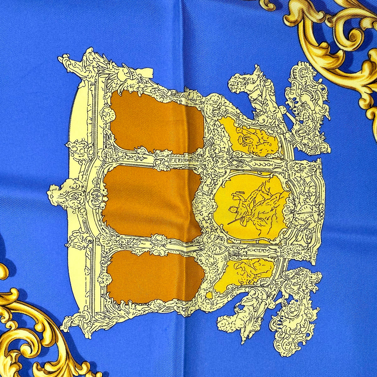 Hermes "Carosses d'Or" Scarf