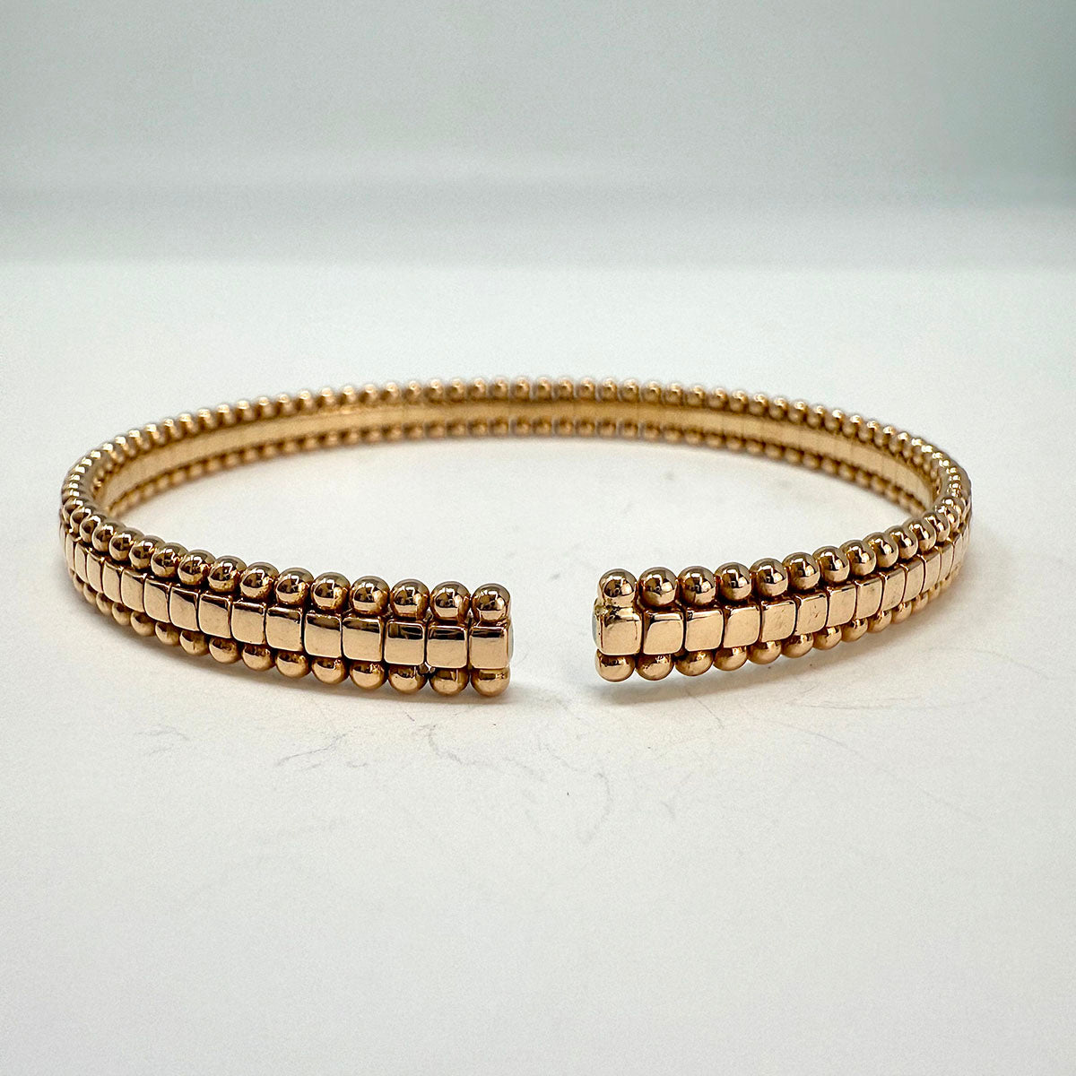 18K Gold Cuff Diamond Bracelet