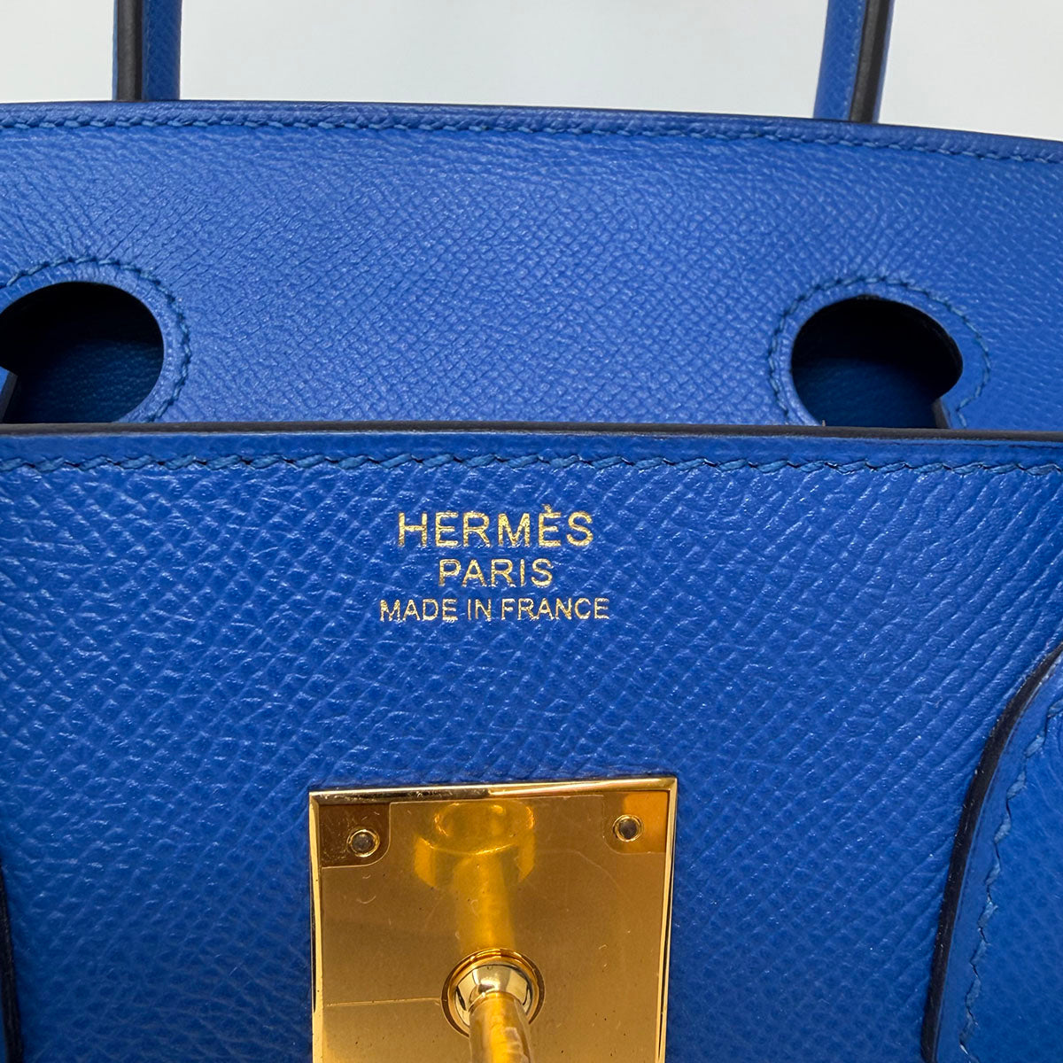 Hermes Epsom Birkin 30 Top Handle Bag