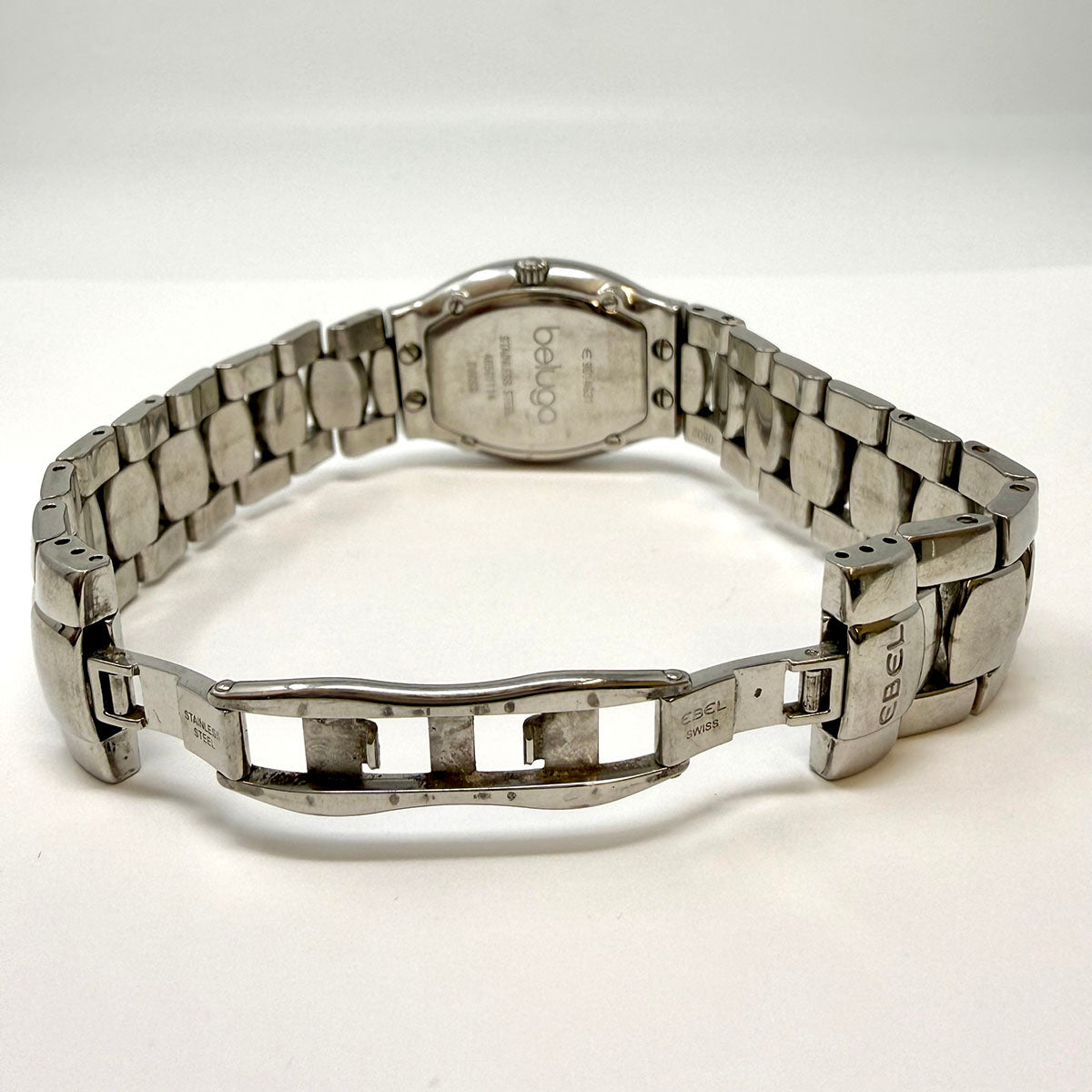 Ebel Stainless Steel Beluga Tonneau Watch