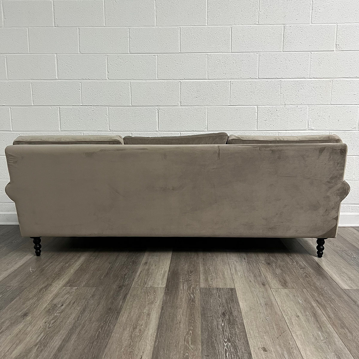 Interior Designs Beige Microfiber Sofa