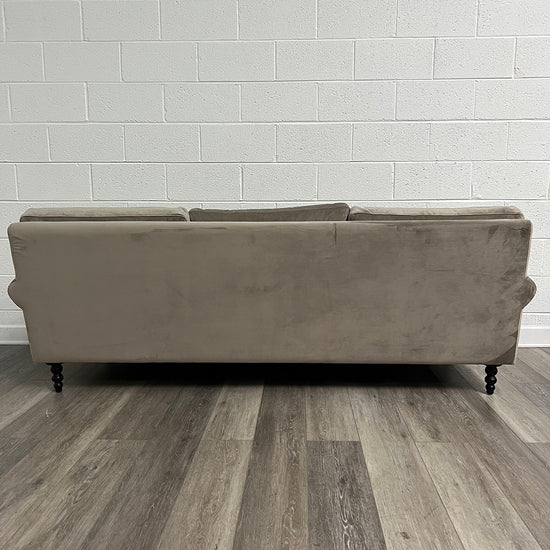 Interior Designs Beige Microfiber Sofa
