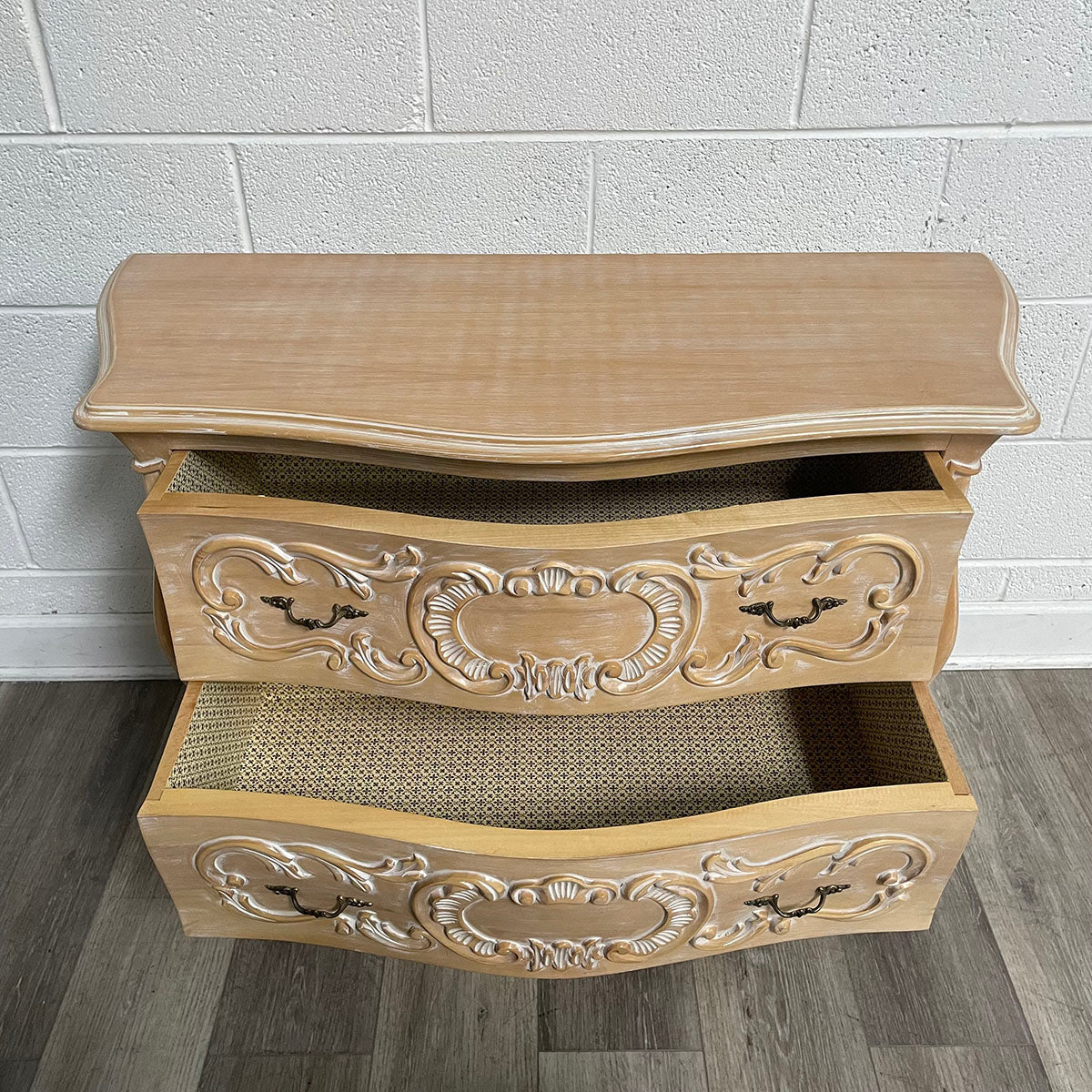 Ornate Two-Drawer Dresser