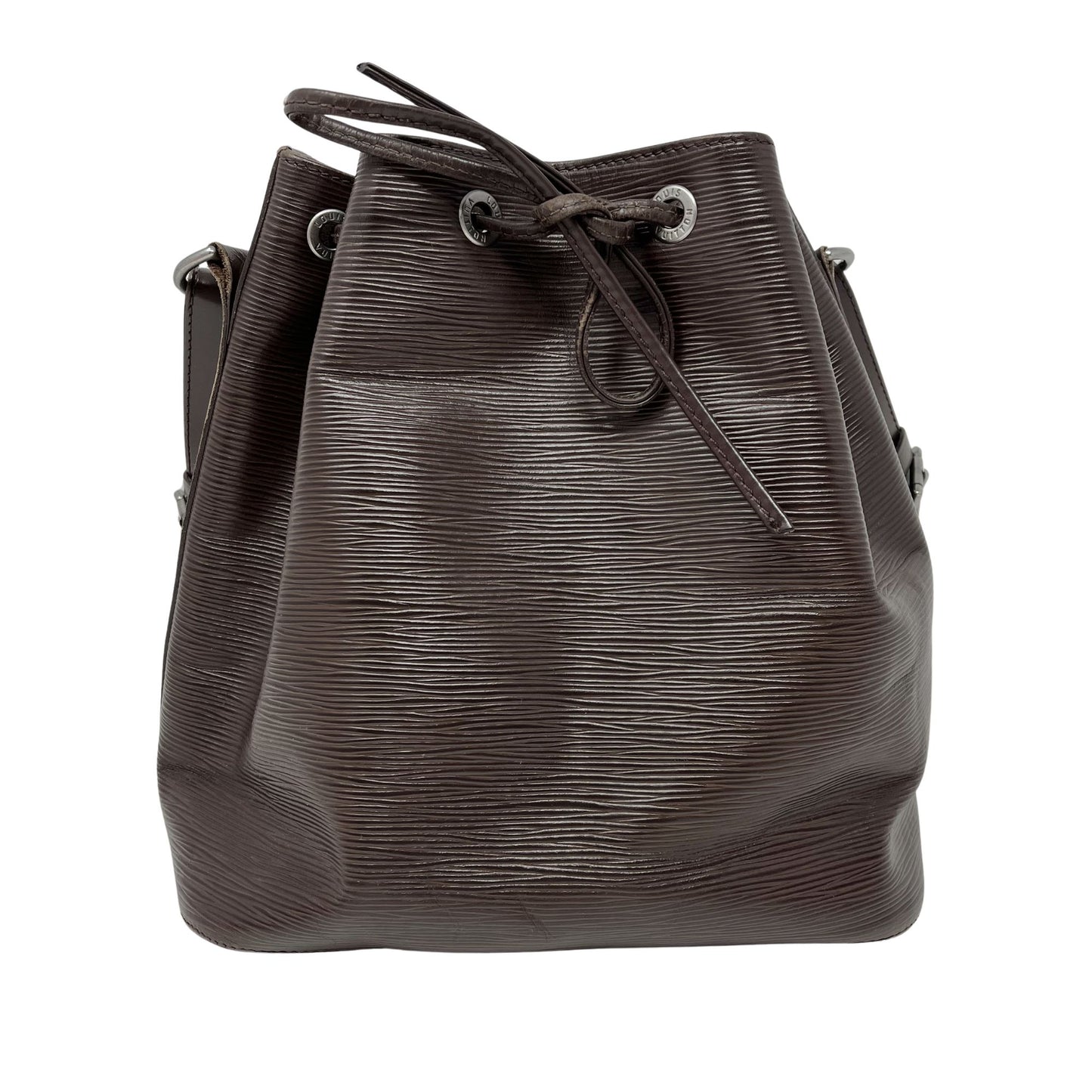 Louis Vuitton Epi Noe Bucket Bag with Phone Case