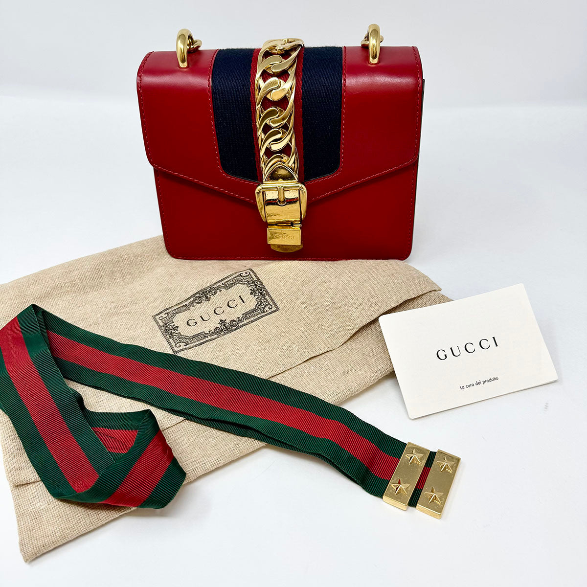 Gucci Sylvie Web Mini Bag