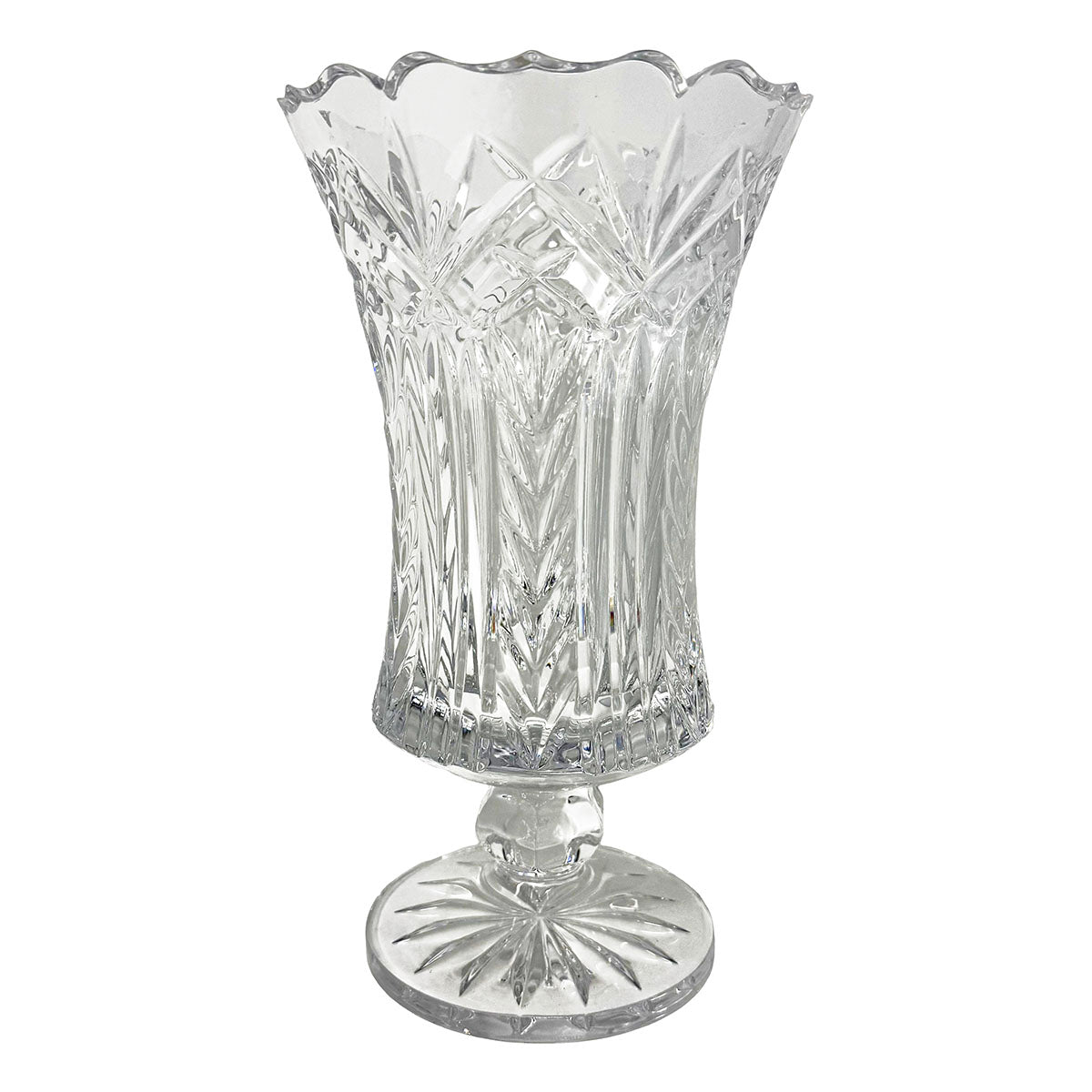 Irish Treasure Footed Crystal Vase