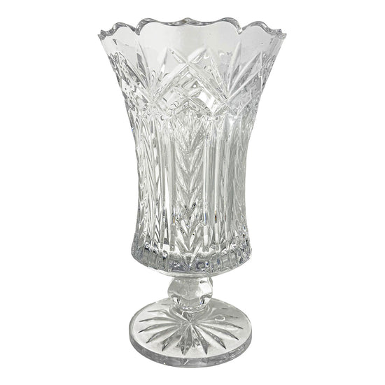 Irish Treasure Footed Crystal Vase