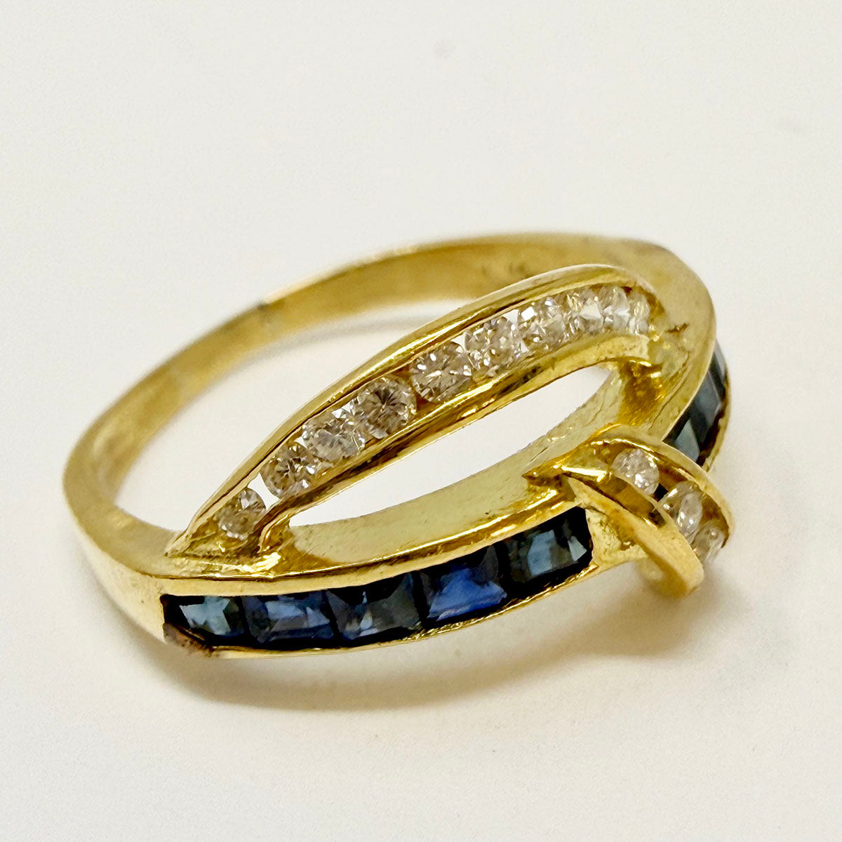 Sapphire and Diamond Ring