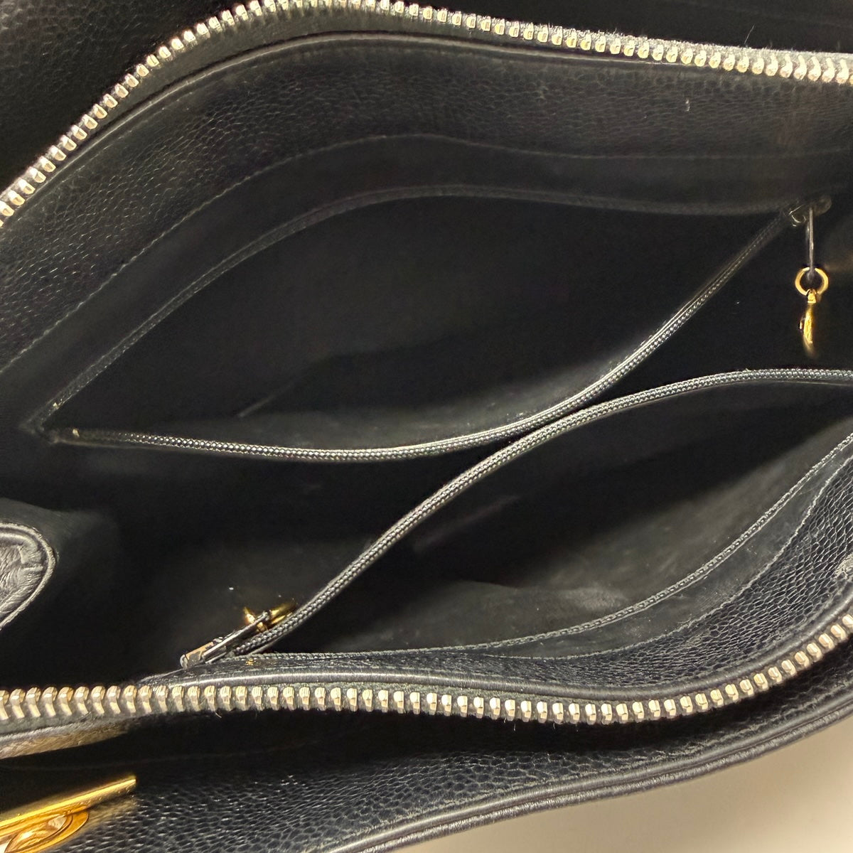 Chanel Vintage CC Shopping Tote