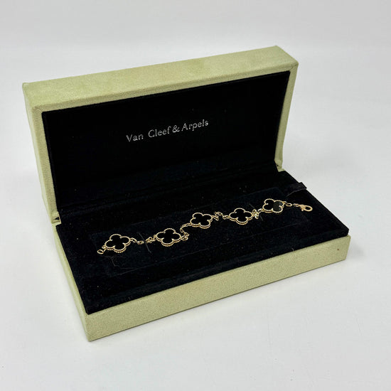 Van Cleef & Arpels 5 Motif Vintage Alhambra Bracelet