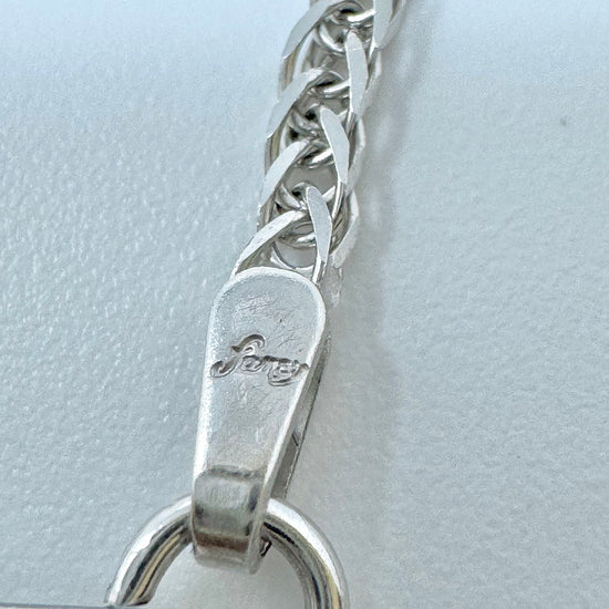 18K White Gold  15" Necklace with Removable White Gold Diamond Enhancer