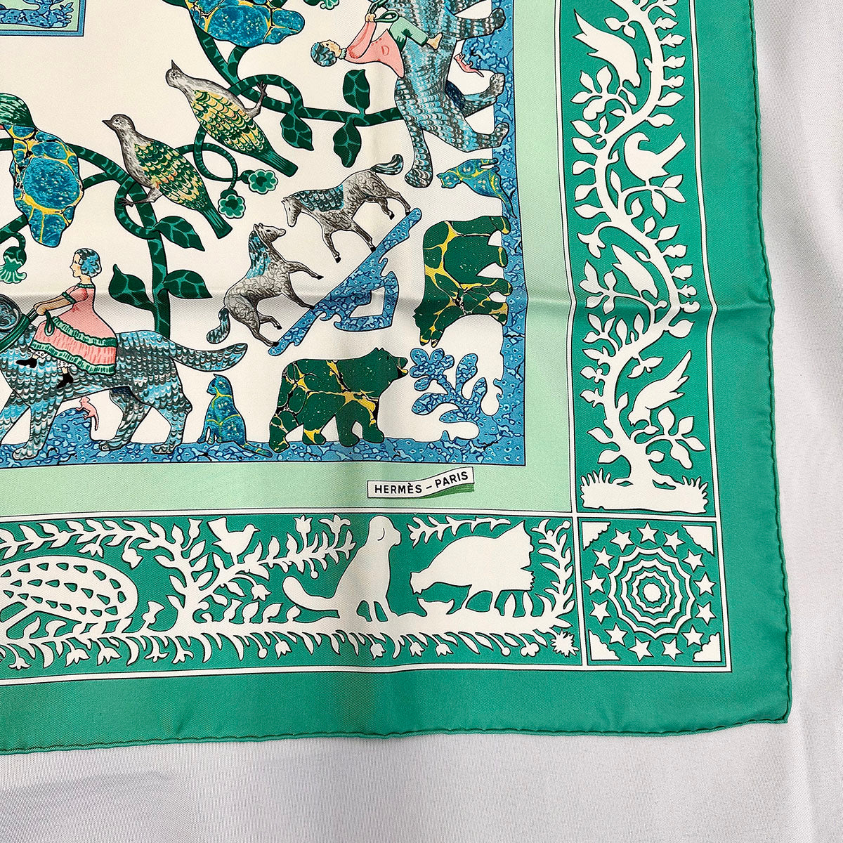 Hermes "Early America" Scarf