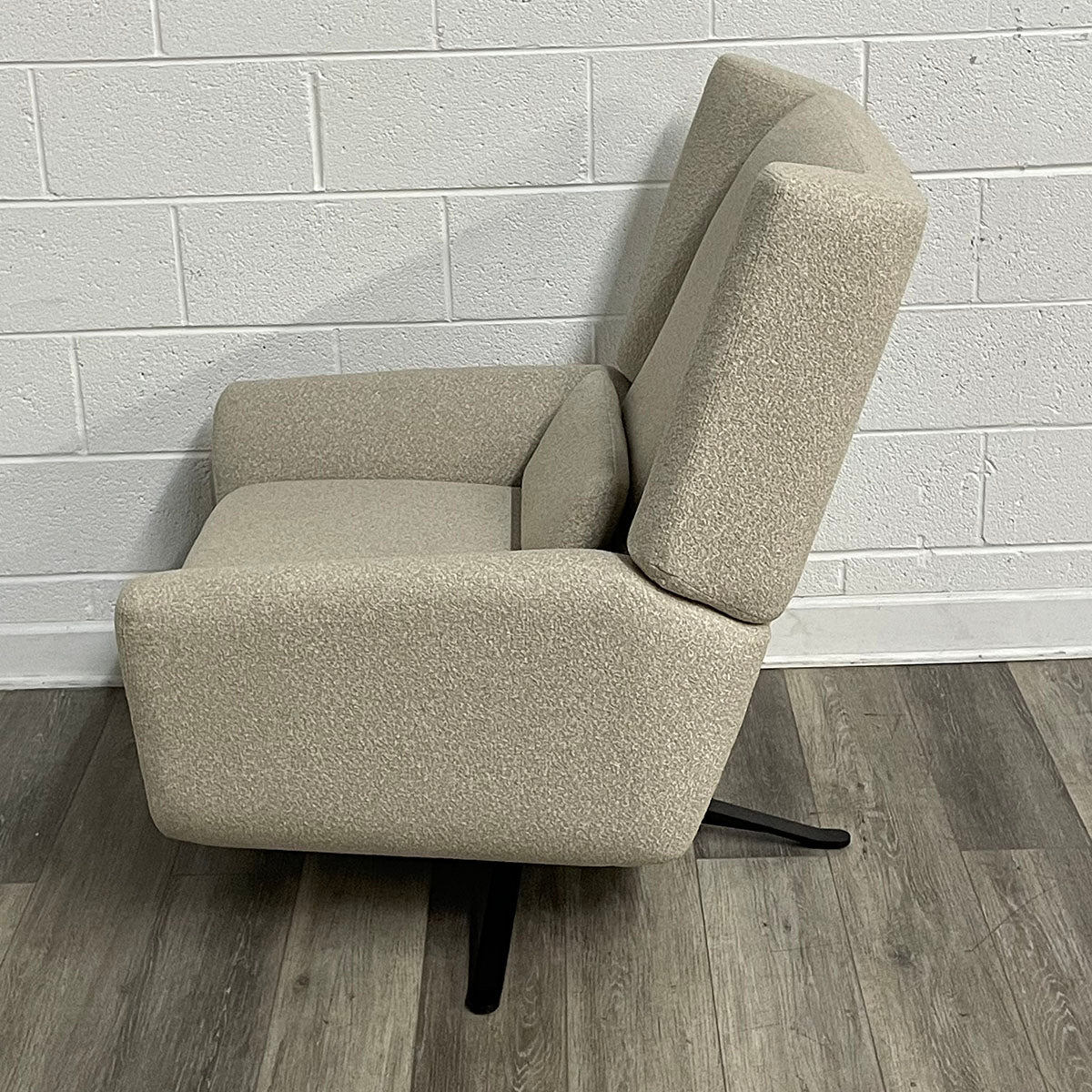 RH Upholstered  Swivel Recliner