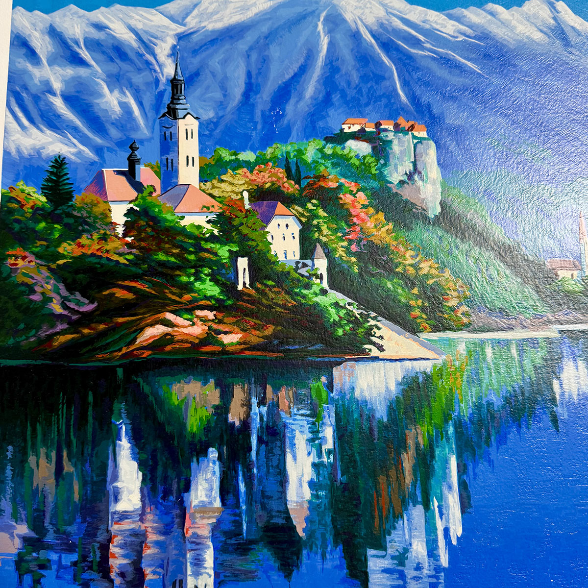 "Bavarian Village" Signed and Numbered 169/350