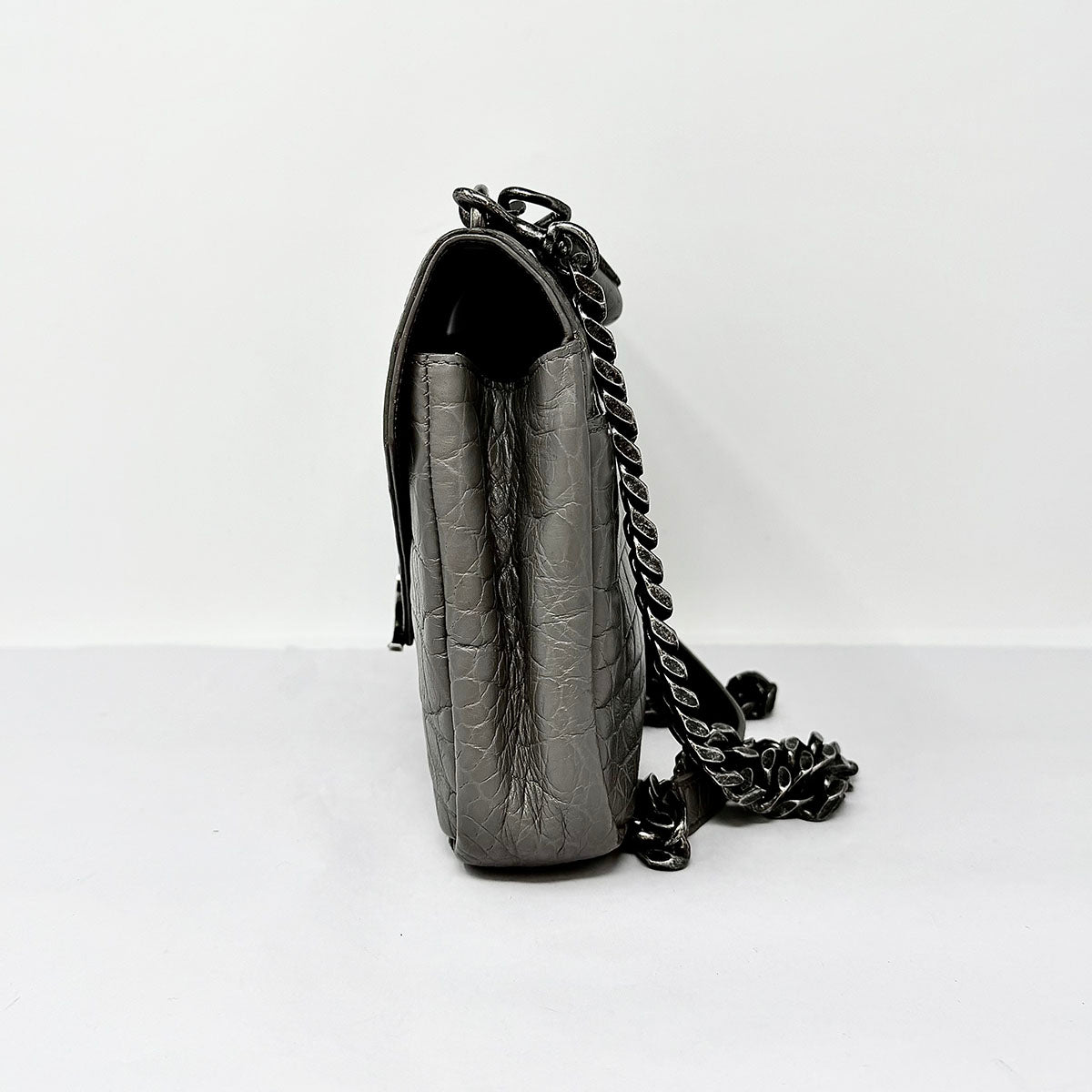 Saint Laurent Embossed Leather Crossbody