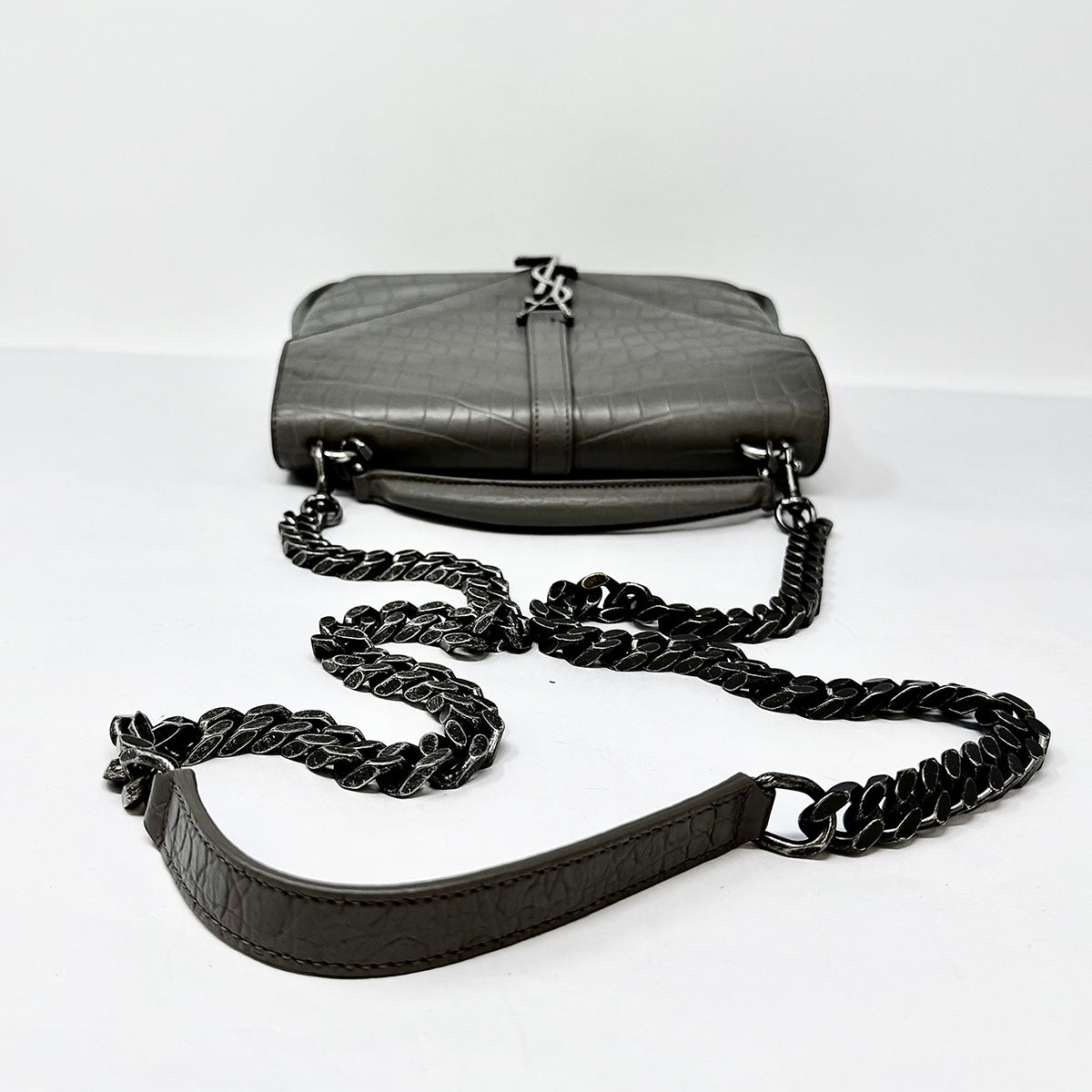 Saint Laurent Embossed Leather Crossbody