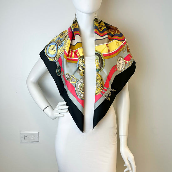 Hermes "La Ronde des Heures" Scarf