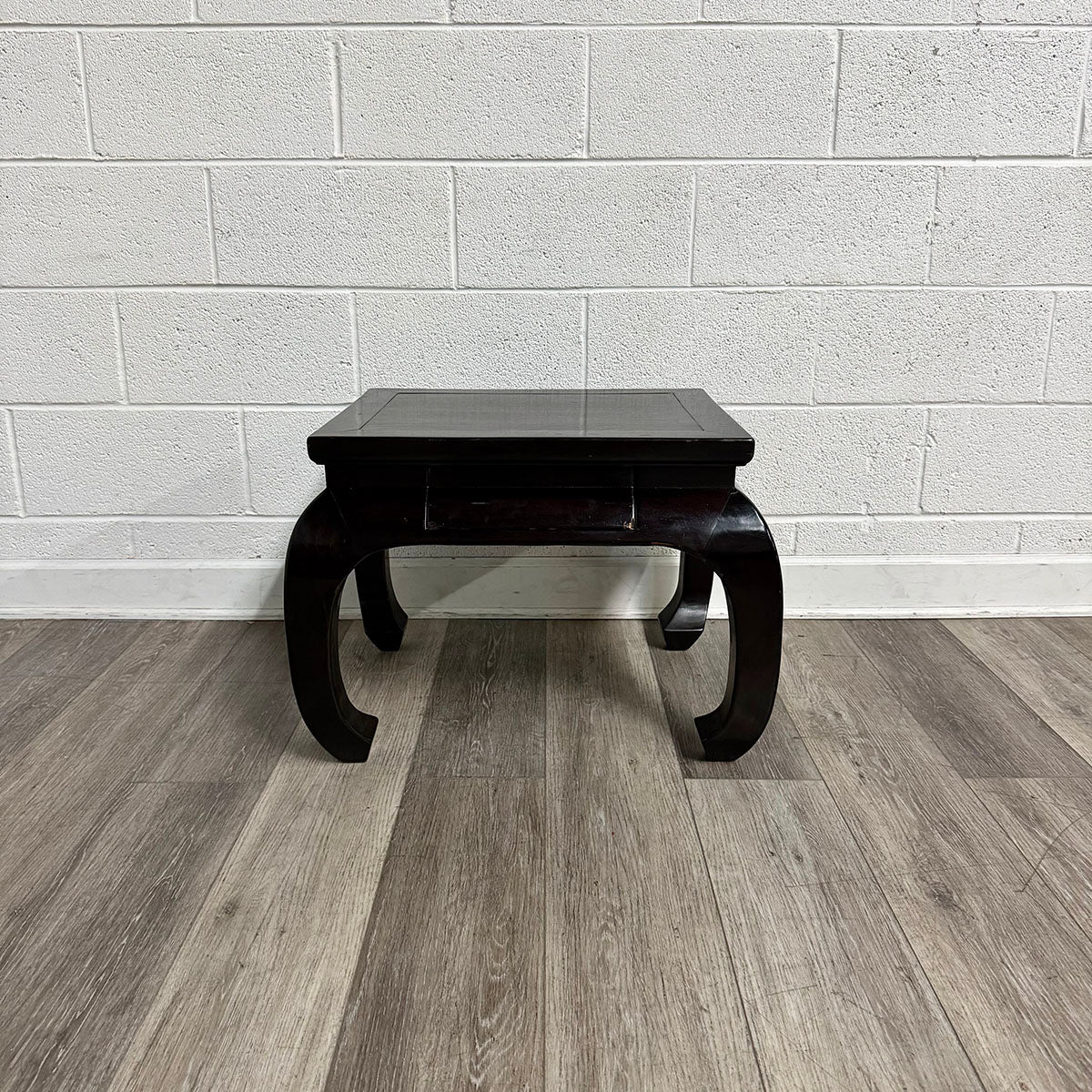 Square Asian-Style Side Table