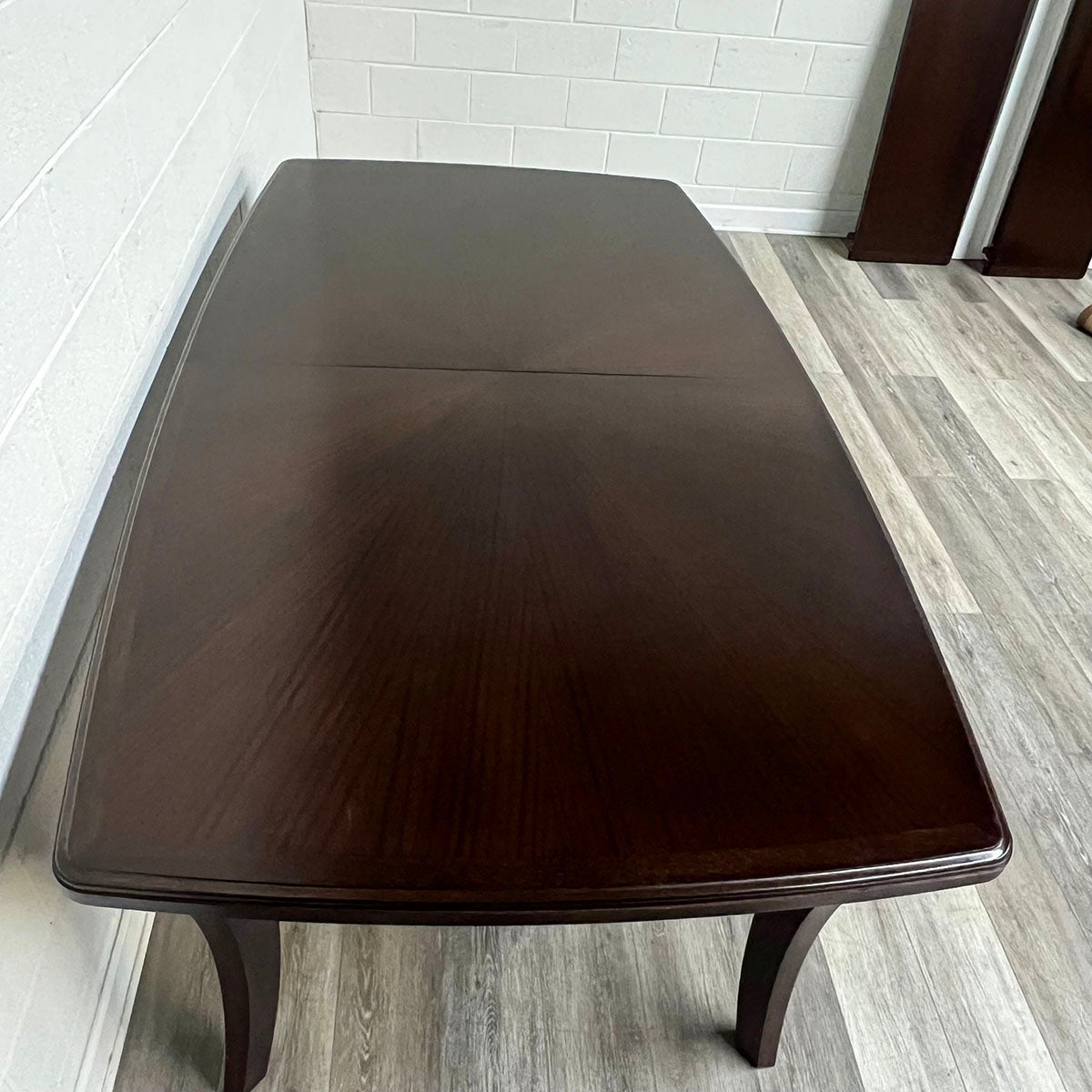 Mahogany Table With Sapelli Top