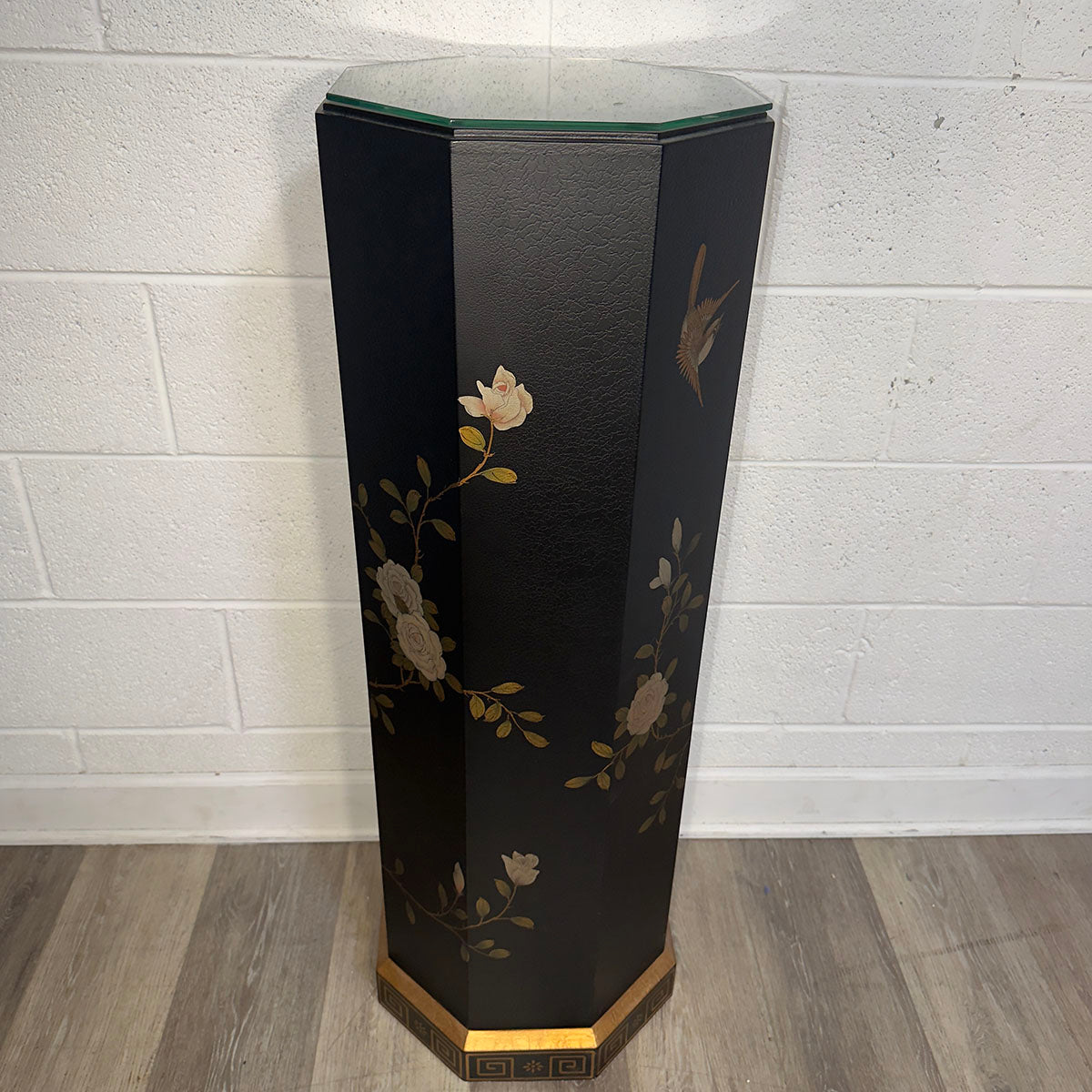 Chinoiserie Painted Octagonal Chest