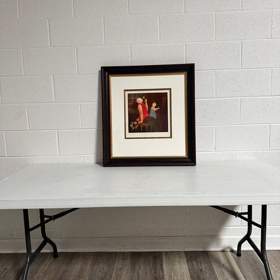 "Lesson III" Etching Aquatint S/P Signed