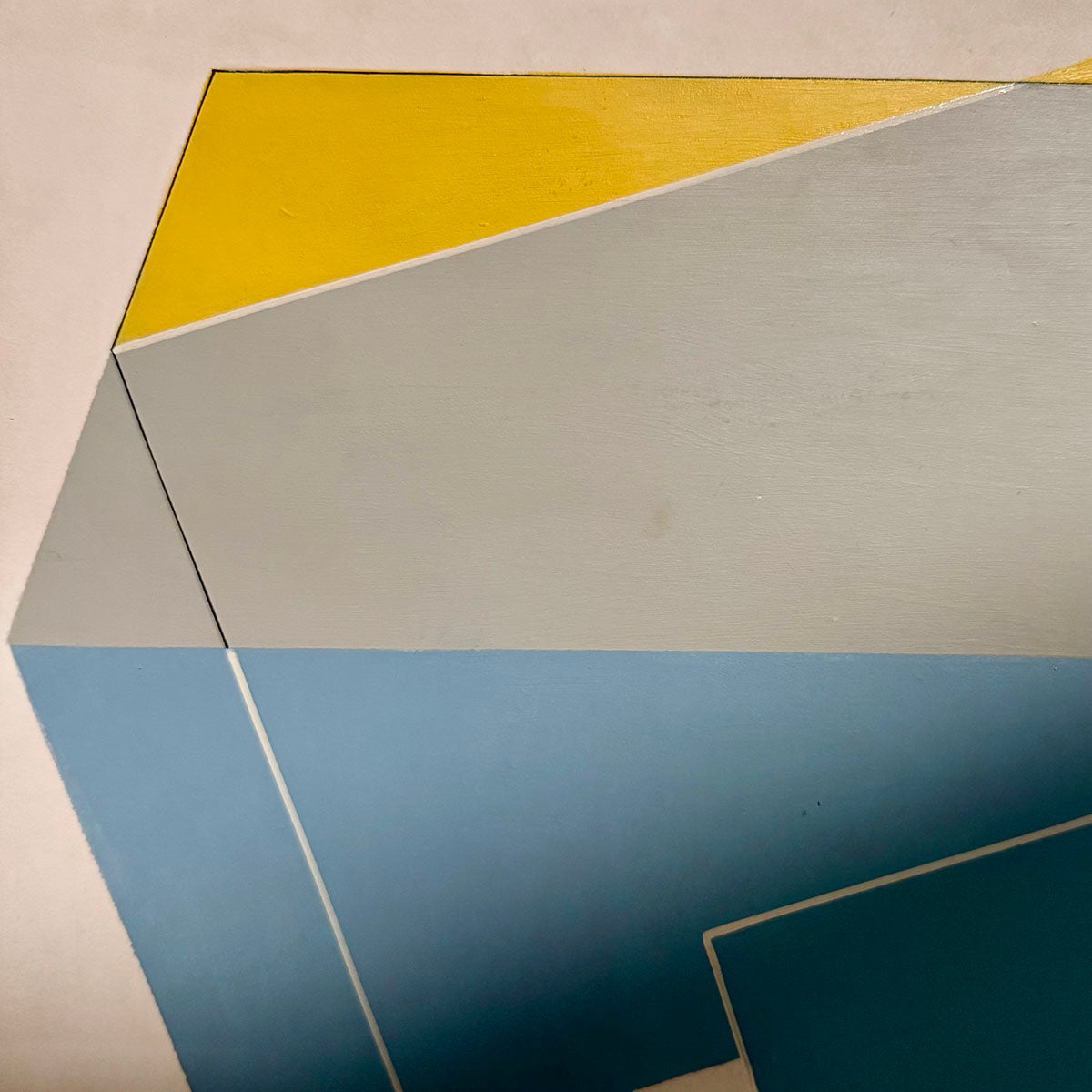 Abstract Mixed Media Signed