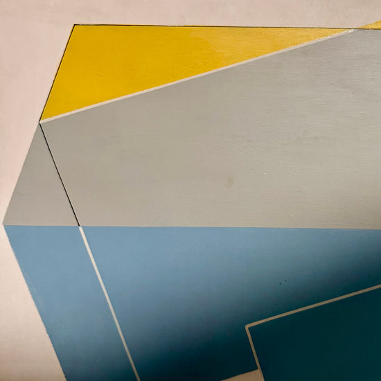 Abstract Mixed Media Signed